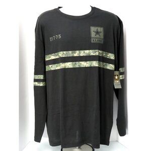 US Army Long Sleeve T-shirt Sz Mens 3XL Official Licensed Camo 1775 Graphics NWT